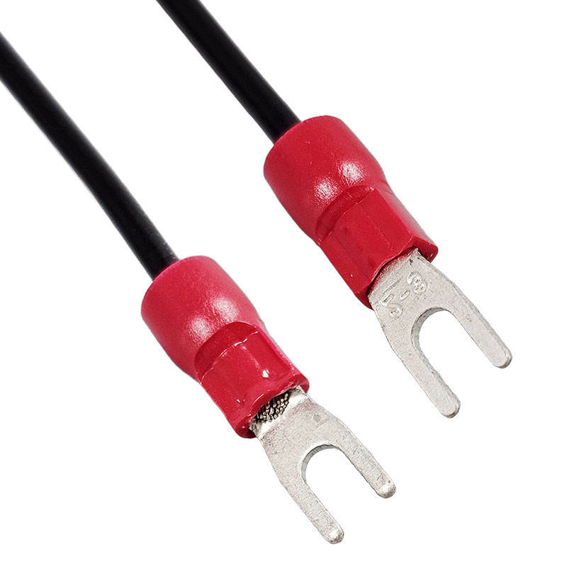 محول الطاقة الشمسية DC 25mm2 كابل البطارية 2AWG 4AWG مجموعة أسلاك موصلات طرف البطارية مع لقم للسيارات
