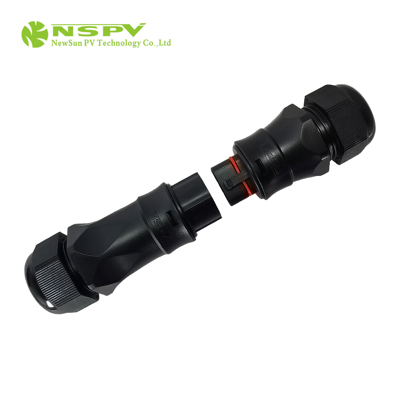 موصل عاكس الطاقة موصلات الطاقة الشمسية 3cores كابل مناسب عبر 2.5~6.0mm2