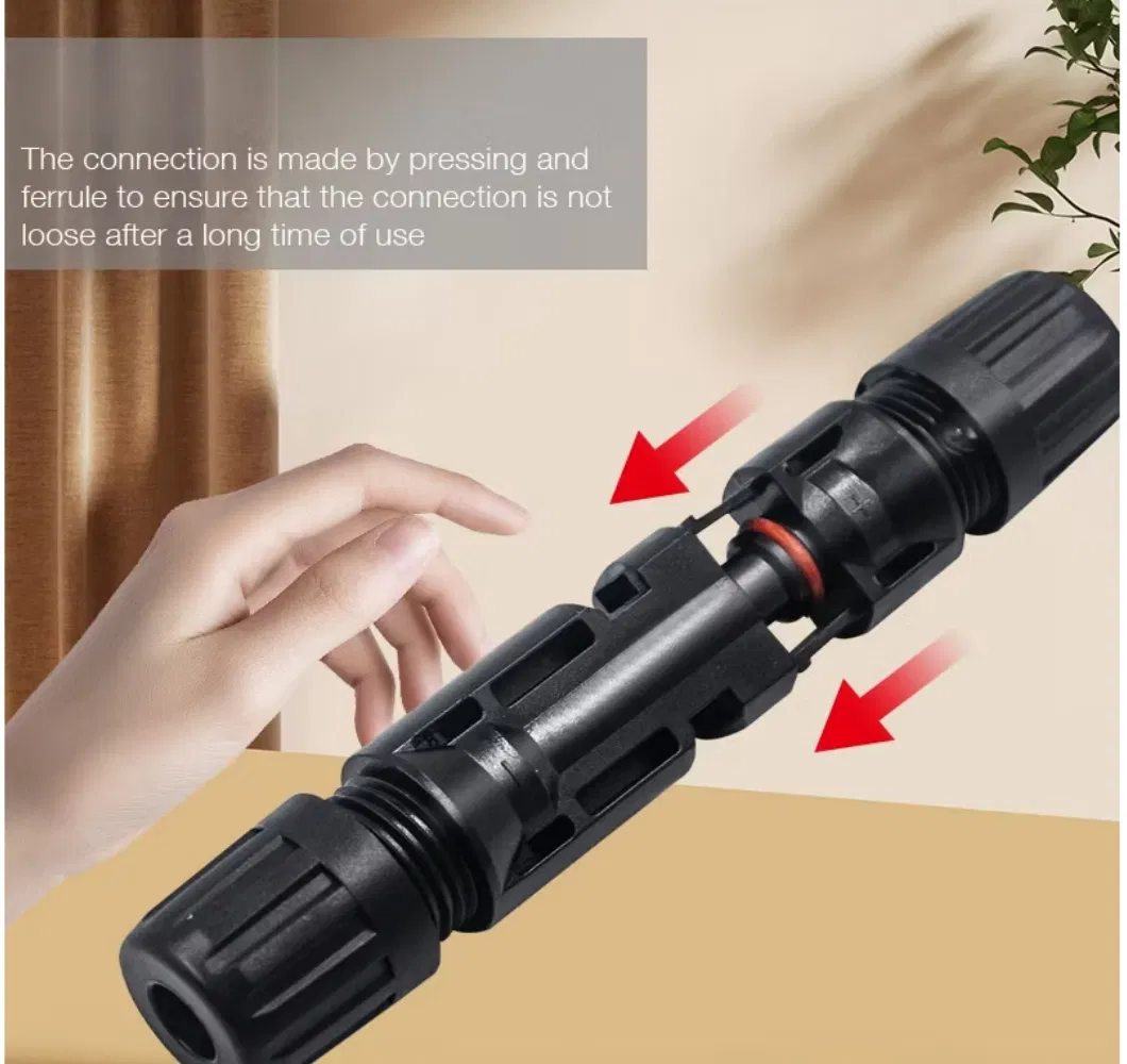 موصلات الطاقة الشمسية عالية الجودة المقاومة للماء IP68 DC Mc4