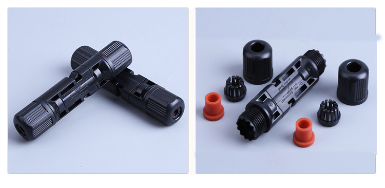 IP67 30A 1000V دي سي 2.5-6mm2 موصل كابل الطاقة الشمسية لنظام الطاقة الشمسية