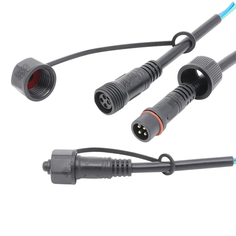 موصل مقاوم للماء M14 متعدد الأقطاب
