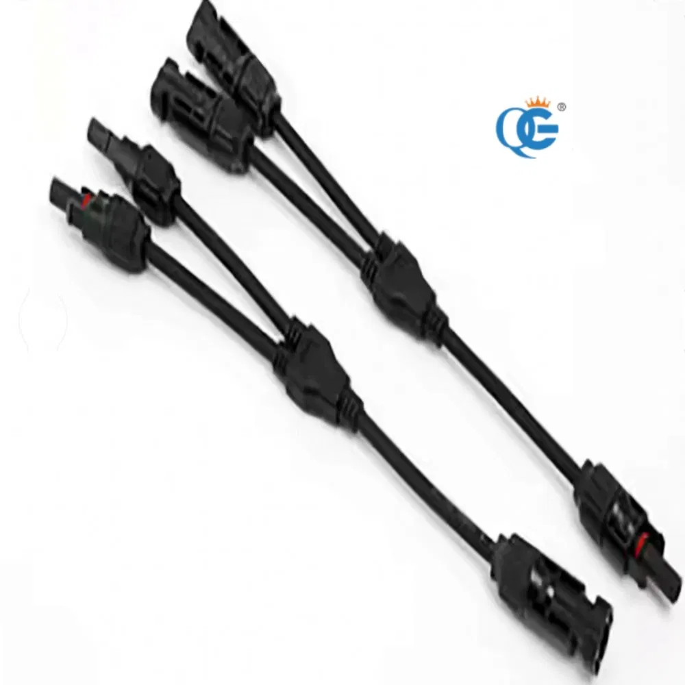 كابل تمديد شمسي مع 1500V تيار مستمر 4mm2 كابل شمسي IP68 موصل PV