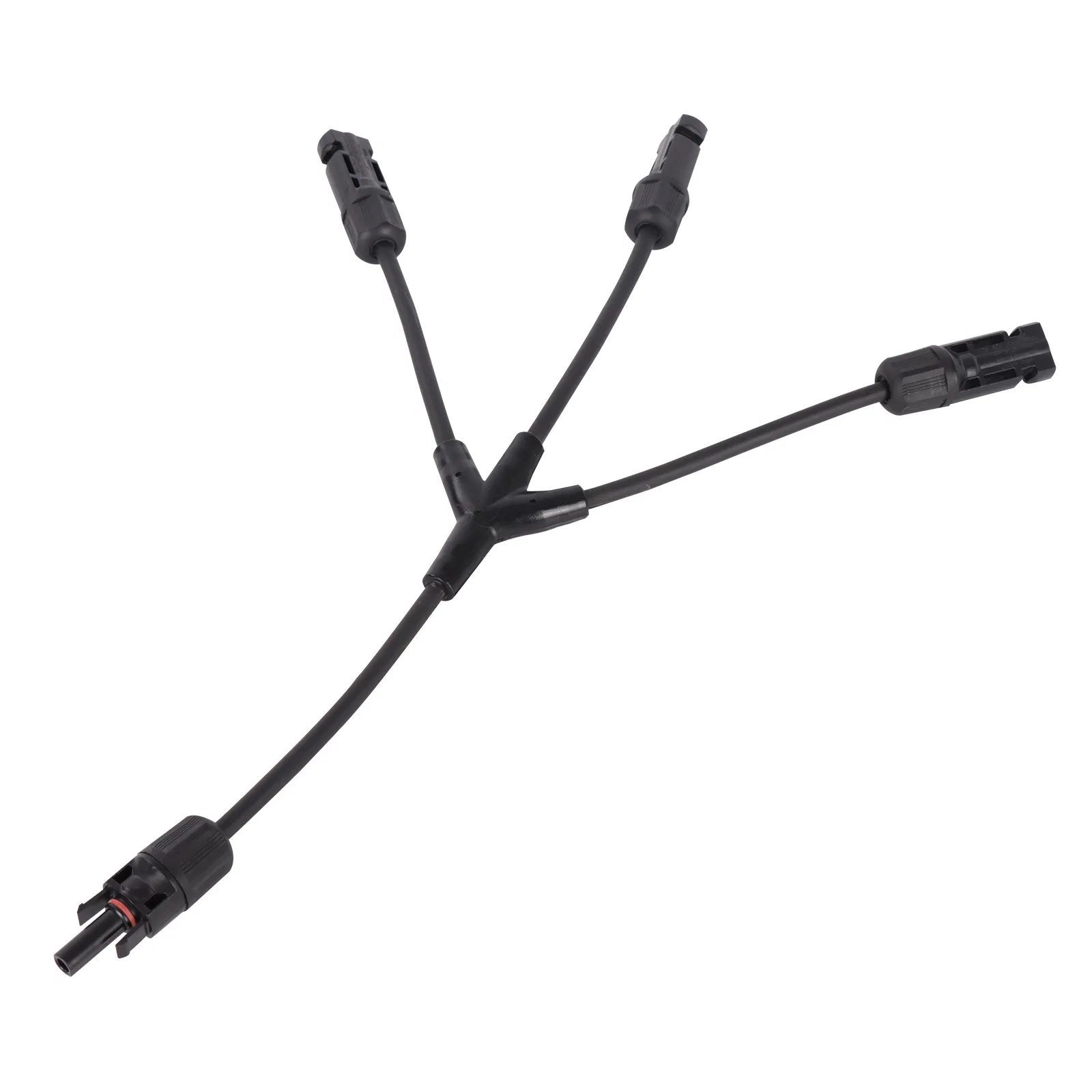 Wspvy3 IP67 6mm 1500V 1000VDC 30A موصل مك للماء 3-in-1 Y3 Y4 كابل تمديد فرعي للطاقة الشمسية من ABS