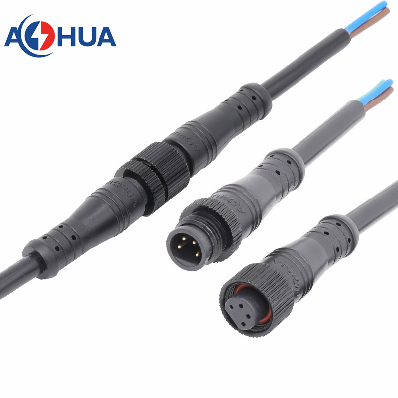 معدن 2 3 4 5 6 8 دبوس ذكر أنثى نظام الطاقة الشمسية تخزين الطاقة موصل 110V 60V موصل كهربائي دائري للطاقة السلكية