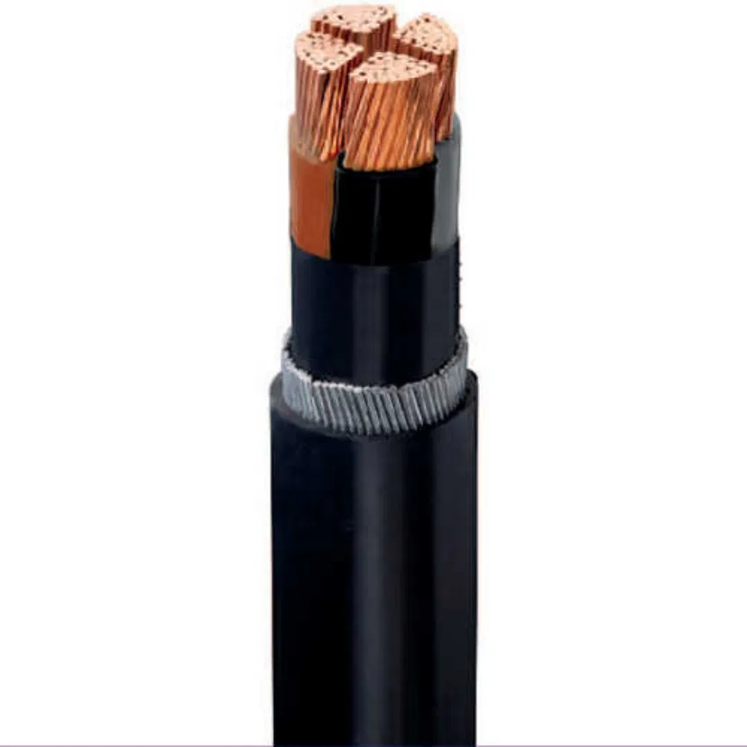 كابل RV-K 1*70 1*95 1*120 1*150 موصل نحاسي مع عزل PVC لتطبيقات محطات الطاقة