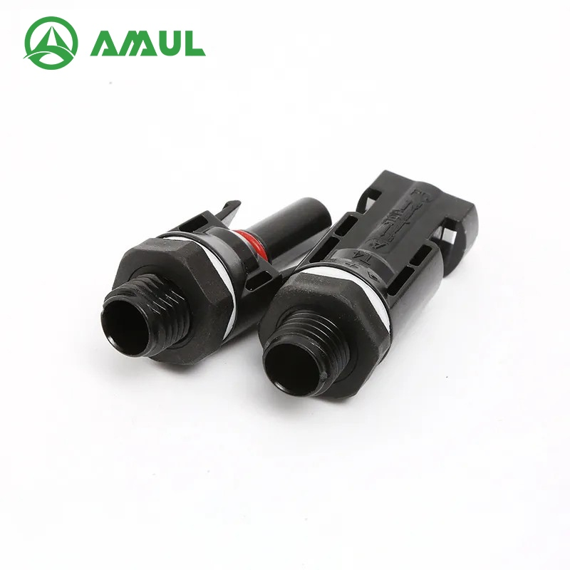 أمول Mc4 50A 1500V موصل شمسي لوحدة الطاقة الشمسية