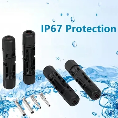 موصلات الطاقة الشمسية عالية الجودة المقاومة للماء IP68 DC Mc4