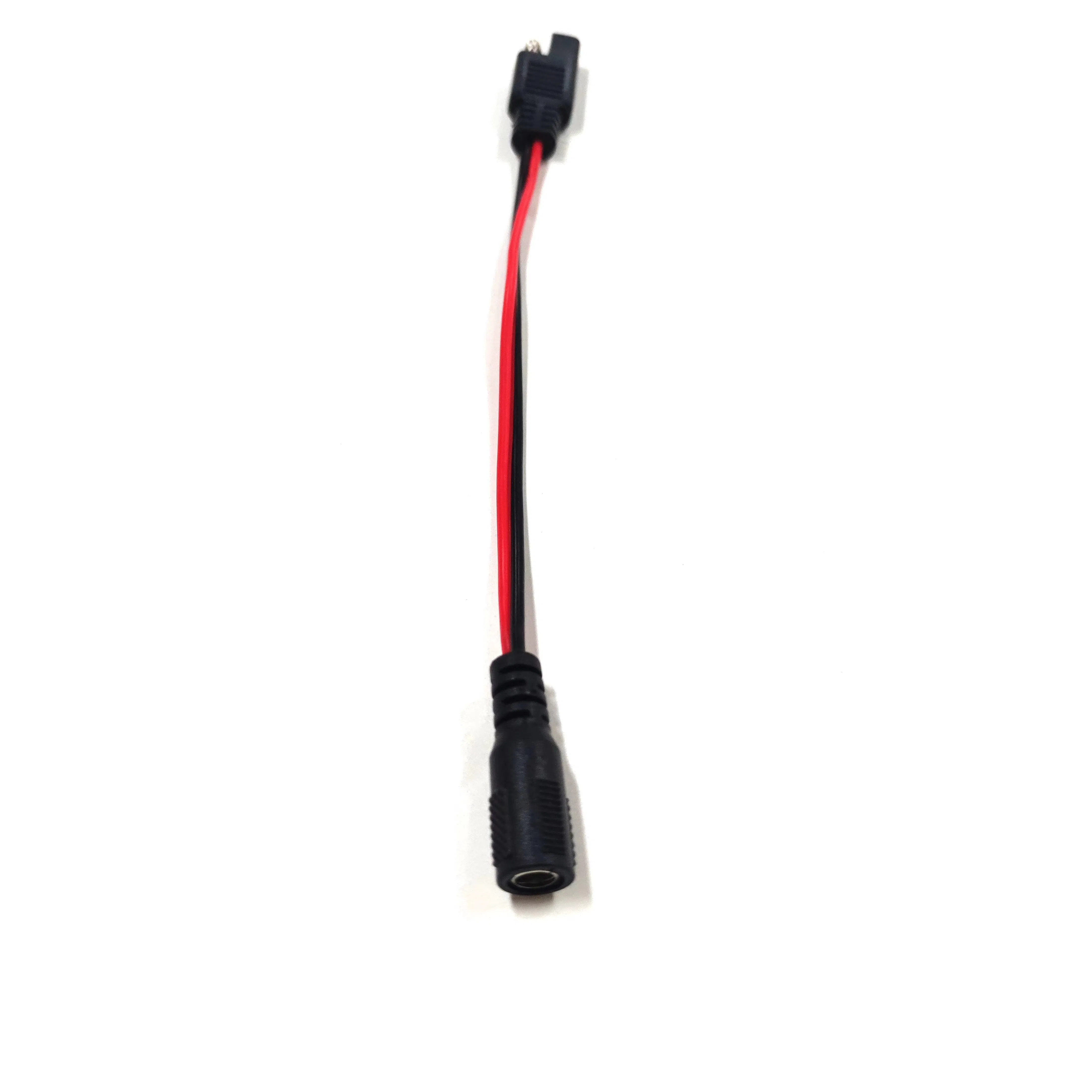 12V موصل كابل الطاقة الأنثوي من DC إلى سلك تمديد SAE محول SAE إلى DC لشاحن الألواح الشمسية وبطارية السيارات RV