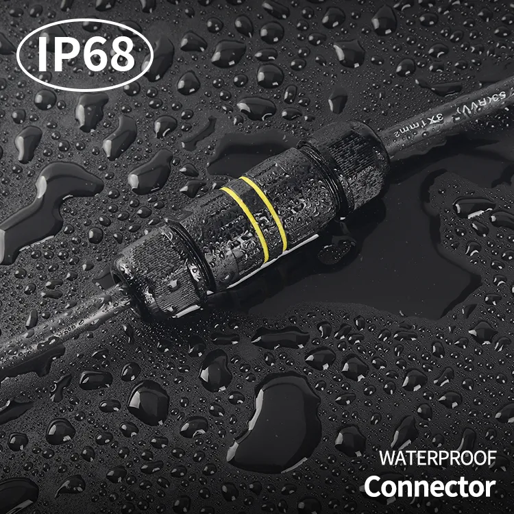 M20 موصل نحاسي PA66 غلاف مقاوم للماء موصل سلك بدون براغي IP68 نظام الطاقة الشمسية حديقة