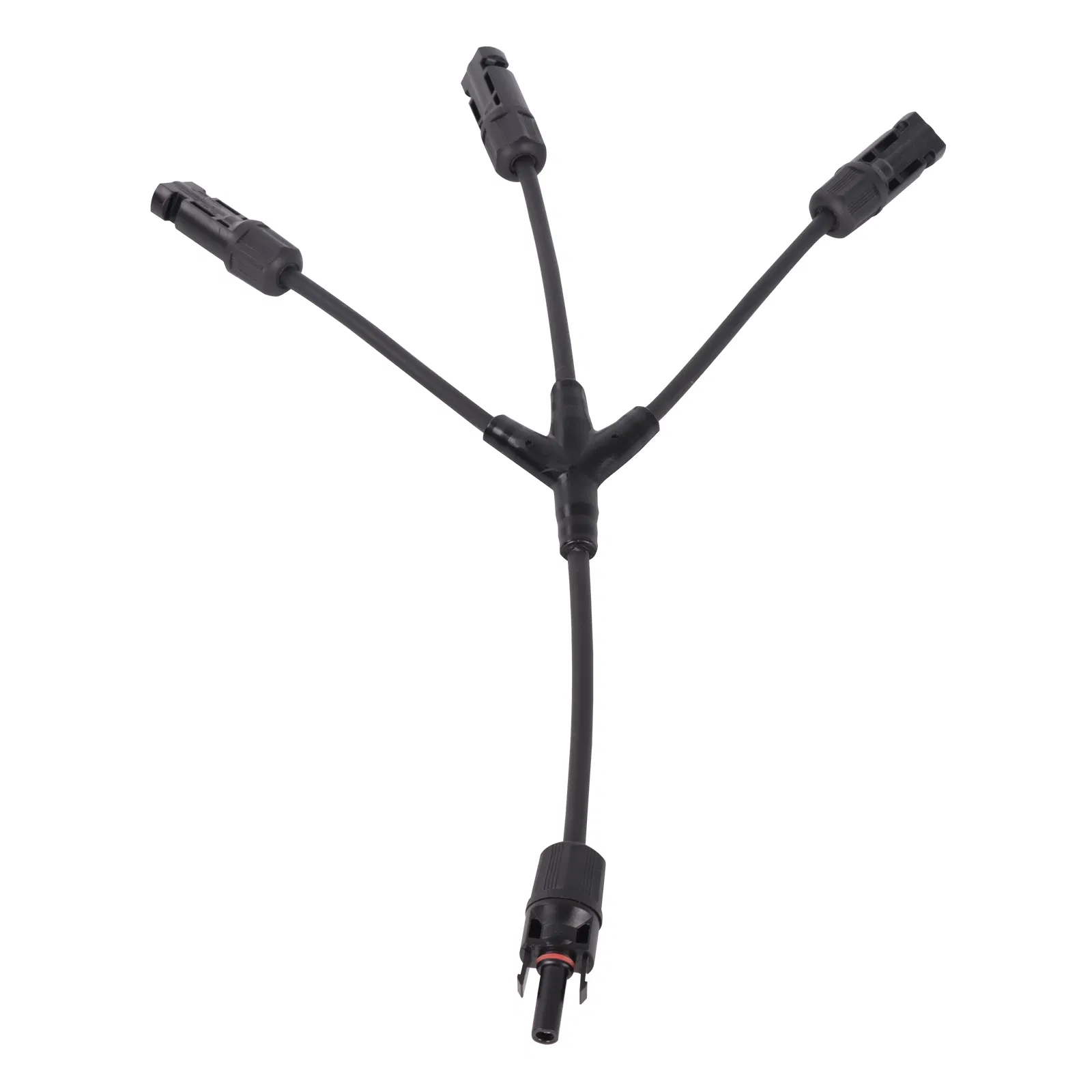 Wspvy3 IP67 6mm 1500V 1000VDC 30A موصل مك للماء 3-in-1 Y3 Y4 كابل تمديد فرعي للطاقة الشمسية من ABS