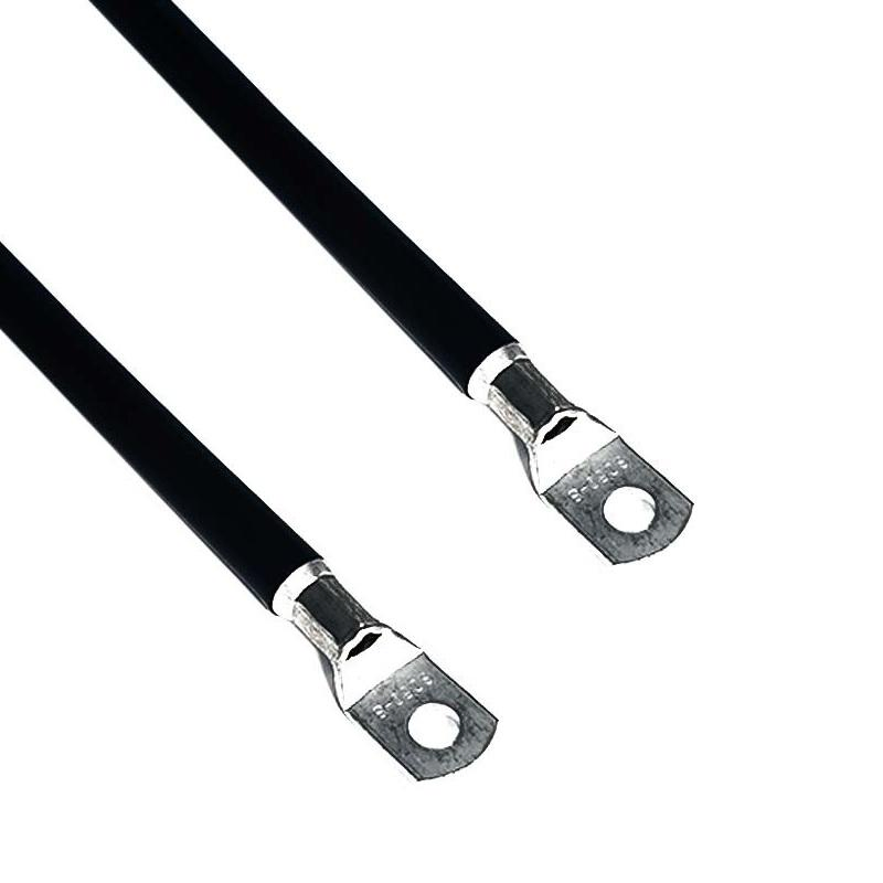 محول الطاقة الشمسية DC 25mm2 كابل البطارية 2AWG 4AWG مجموعة أسلاك موصلات طرف البطارية مع لقم للسيارات