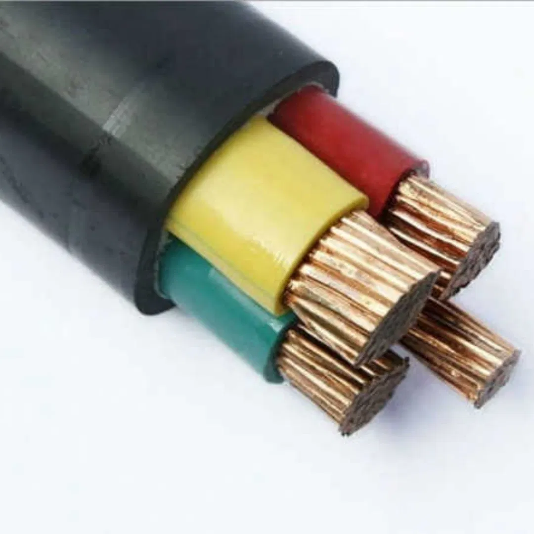 كابل RV-K 1*70 1*95 1*120 1*150 موصل نحاسي مع عزل PVC لتطبيقات محطات الطاقة