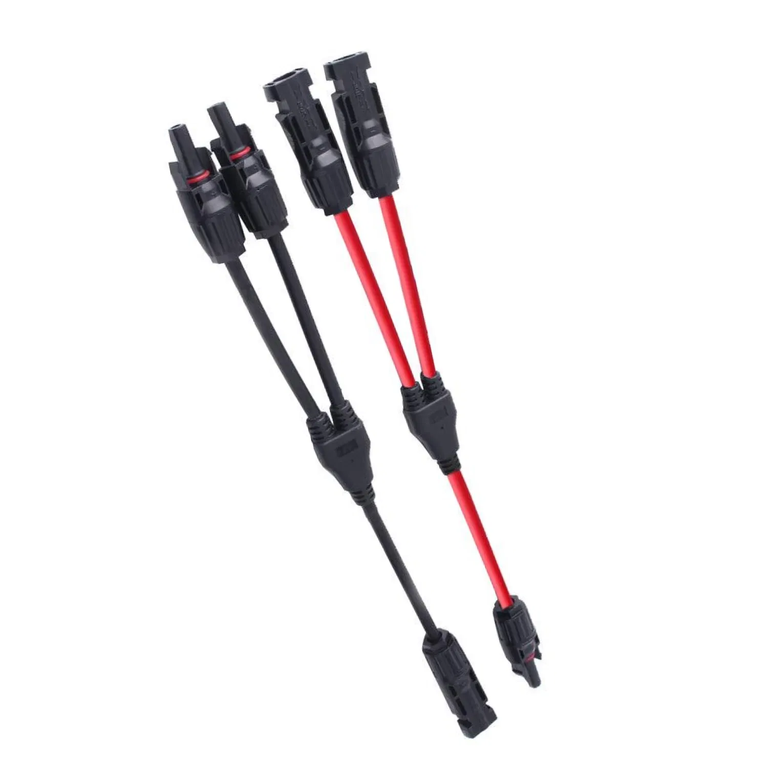 IP67 مقاوم للماء 1000V DC 30A موصل فرع الطاقة الشمسية PV 1 إلى 2 قابس كابل متوازي ذكر وأنثى للألواح الشمسية