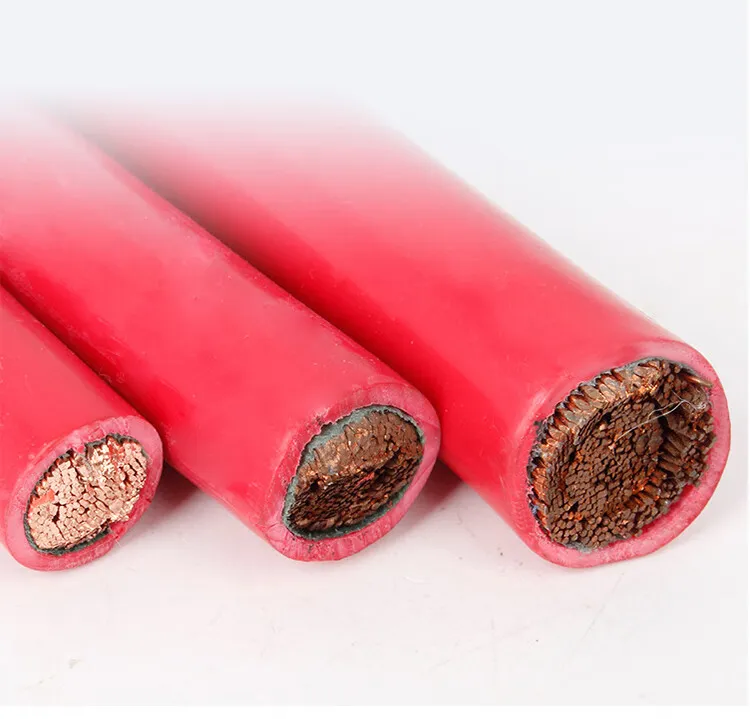 محول الطاقة الشمسية DC 25mm2 كابل البطارية 2AWG 4AWG مجموعة أسلاك موصلات طرف البطارية مع لقم للسيارات