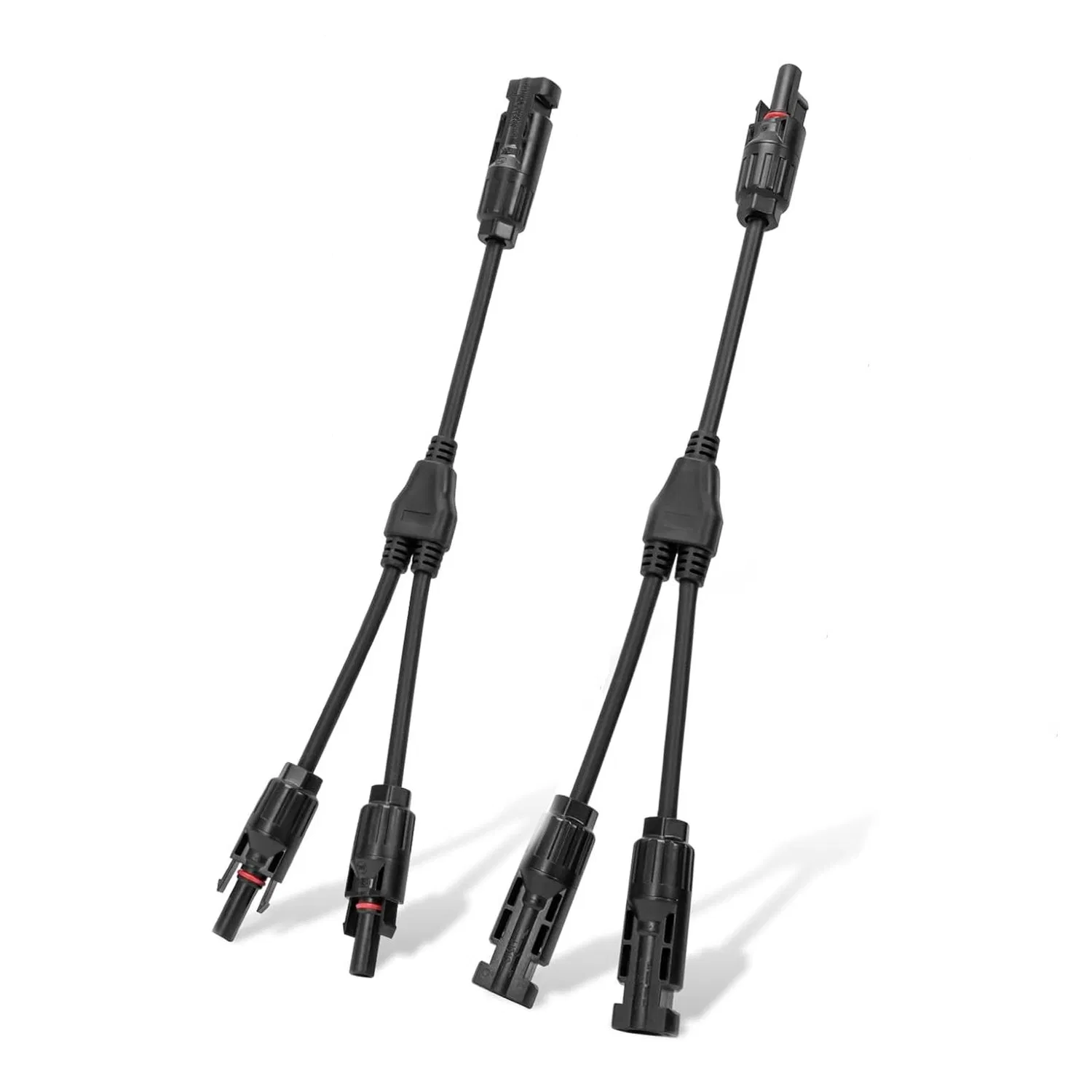IP67 مقاوم للماء 1000V DC 30A موصل فرع الطاقة الشمسية PV 1 إلى 2 قابس كابل متوازي ذكر وأنثى للألواح الشمسية
