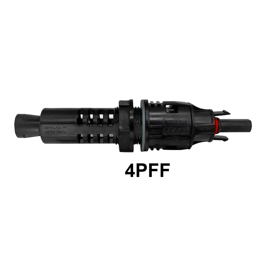 صندوق دمج الفيوزات لمحول الطاقة الشمسية موصل الفيوز DC 1500V 32A إلى 50A