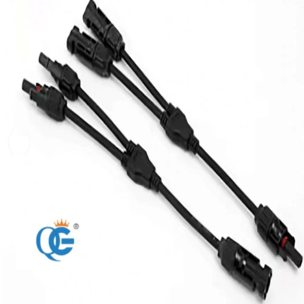 كابل تمديد شمسي مع 1500V تيار مستمر 4mm2 كابل شمسي IP68 موصل PV