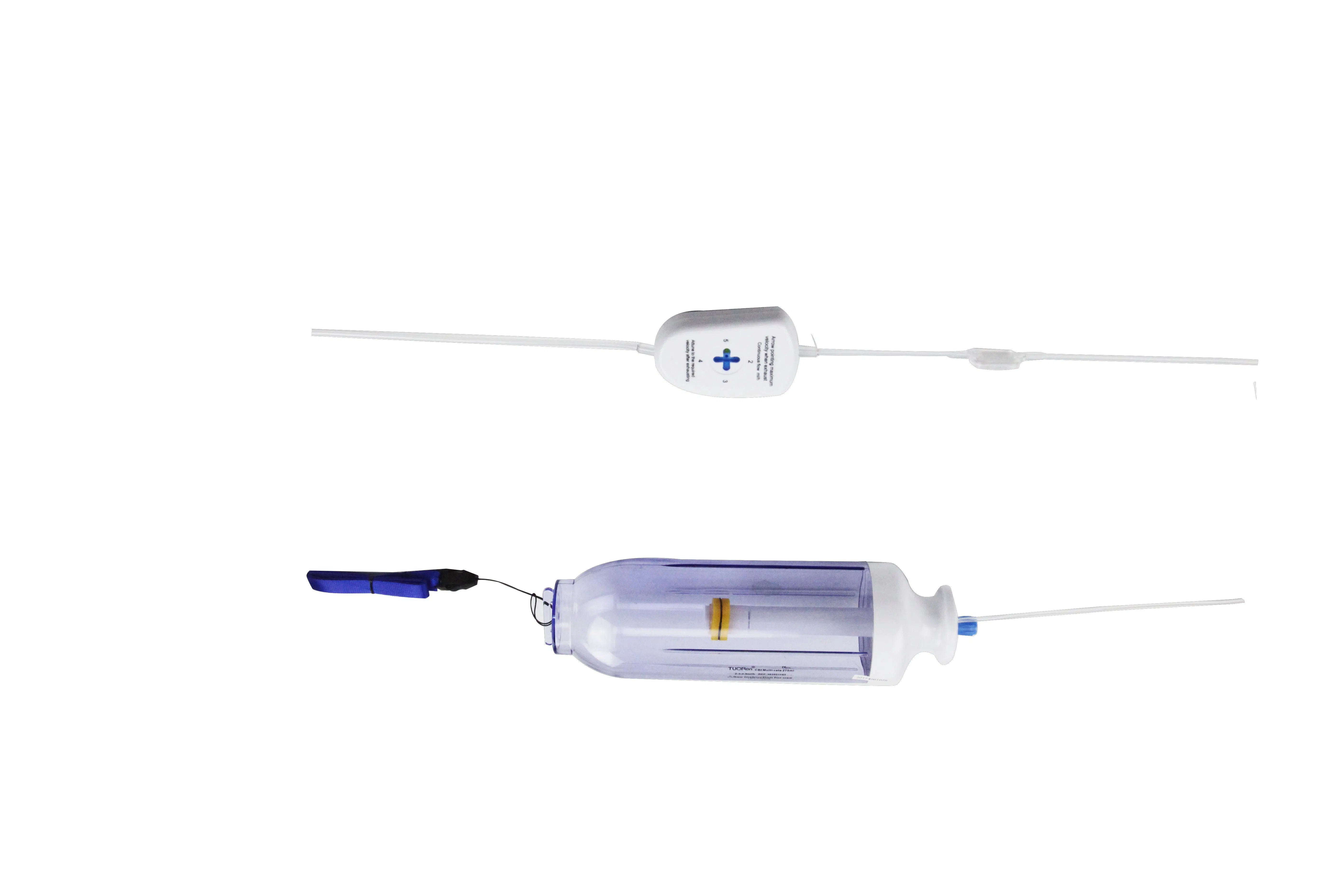 Easy to Control Infusion Pump with Elastic Silicon Capsule