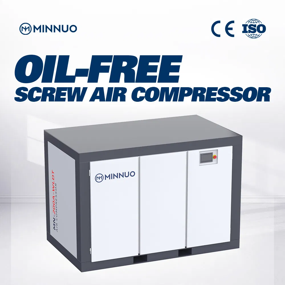 Advanced High Pressure Oil Free Air Compressor 30kw for Medical Industry
