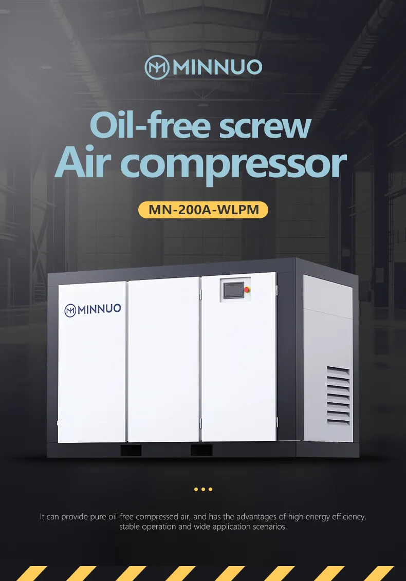 Advanced High Pressure Oil Free Air Compressor