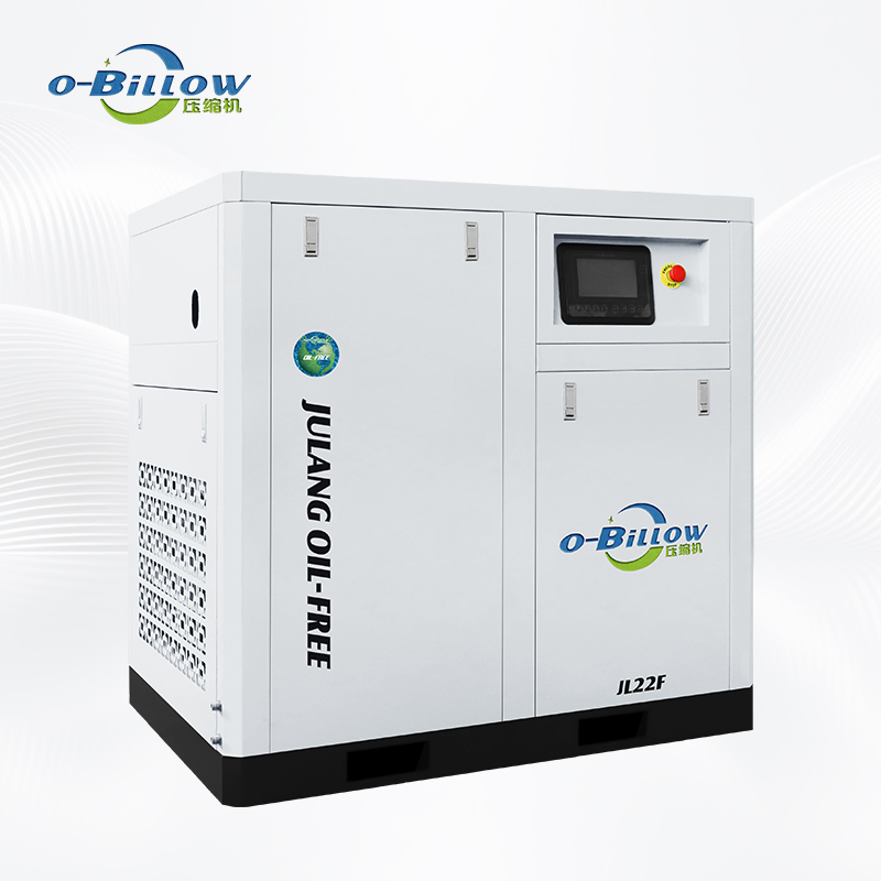 22kw Oil-Free Screw Air Compressor, Water-Lubricated for Medical &amp; Food