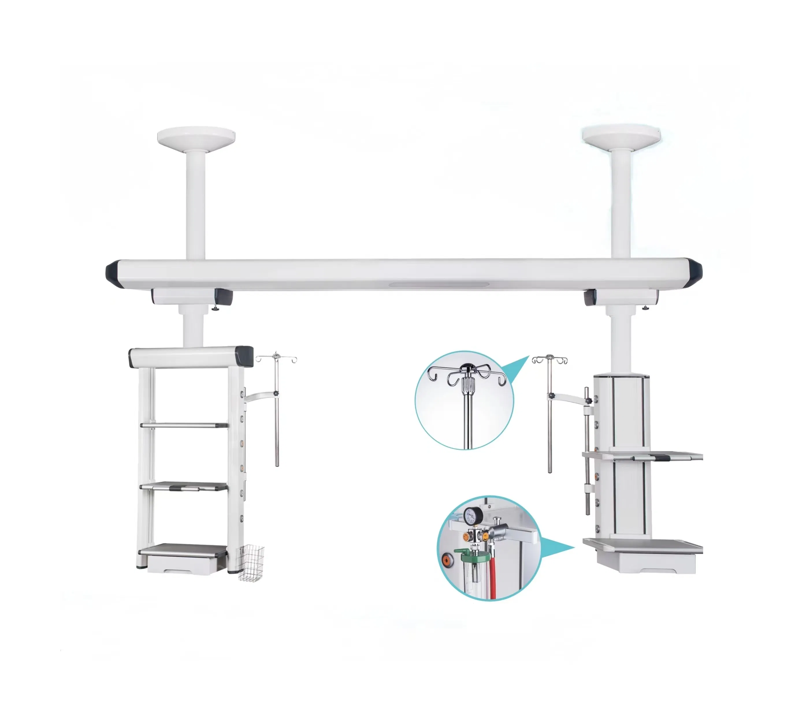 Hospital Gas Supply ICU Ceiling Surgeon Pendant Suspension Luxury Bridge Anesthesia Pendant