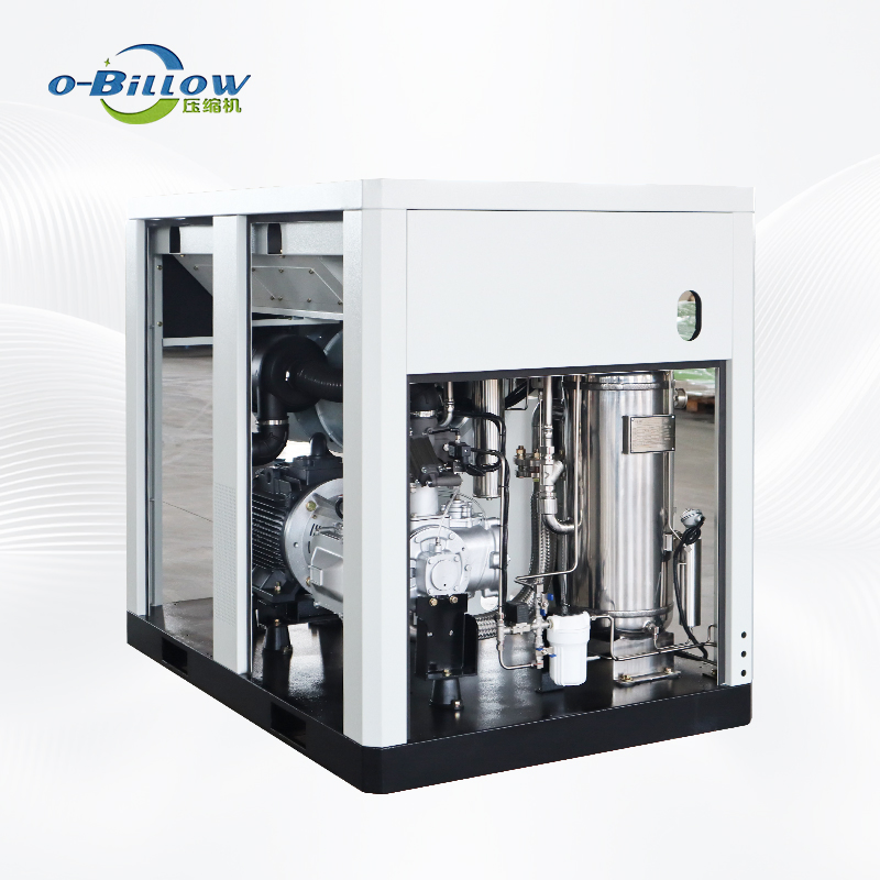 22kw Oil-Free Screw Air Compressor, Water-Lubricated for Medical &amp; Food