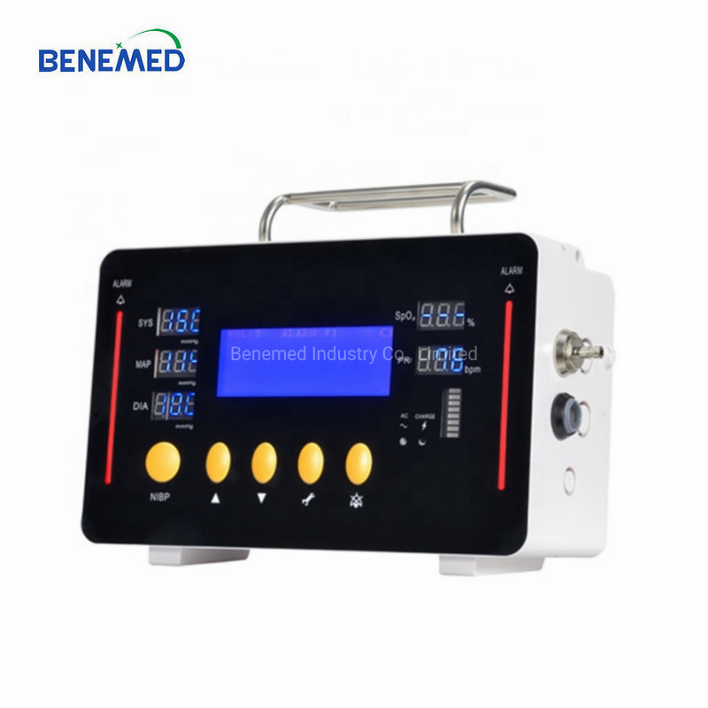 Portable NIBP SpO2 Medical Vital Signs Patient Monitor Bvm-8