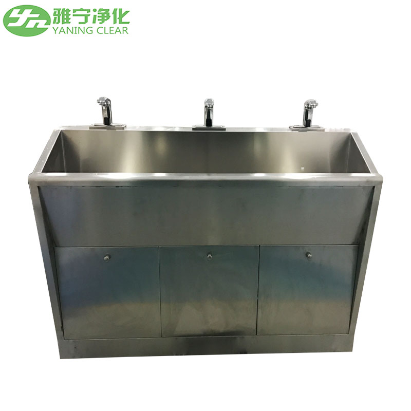 Yaning Hospital Operating Theatre Surgical Scrub Sink Stainless Steel Station