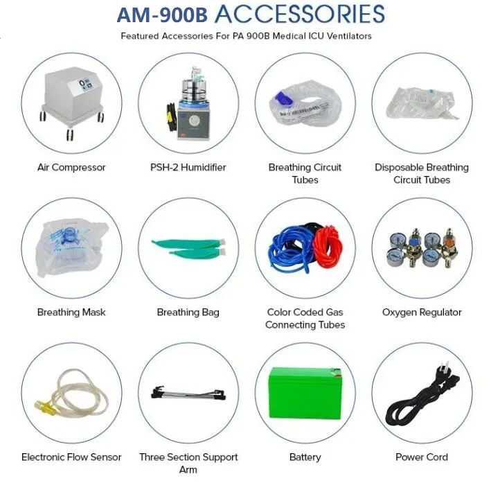 ICU Ventilator Screen Display