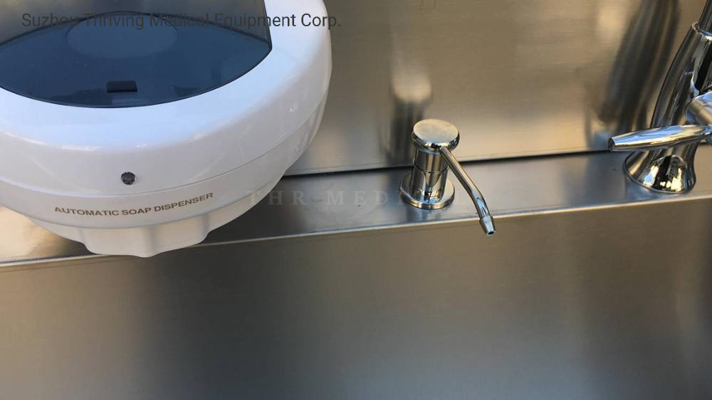 Commercial Hospital Stainless Steel Hand Washing Surgical Scrub Sink (THR-SS027)