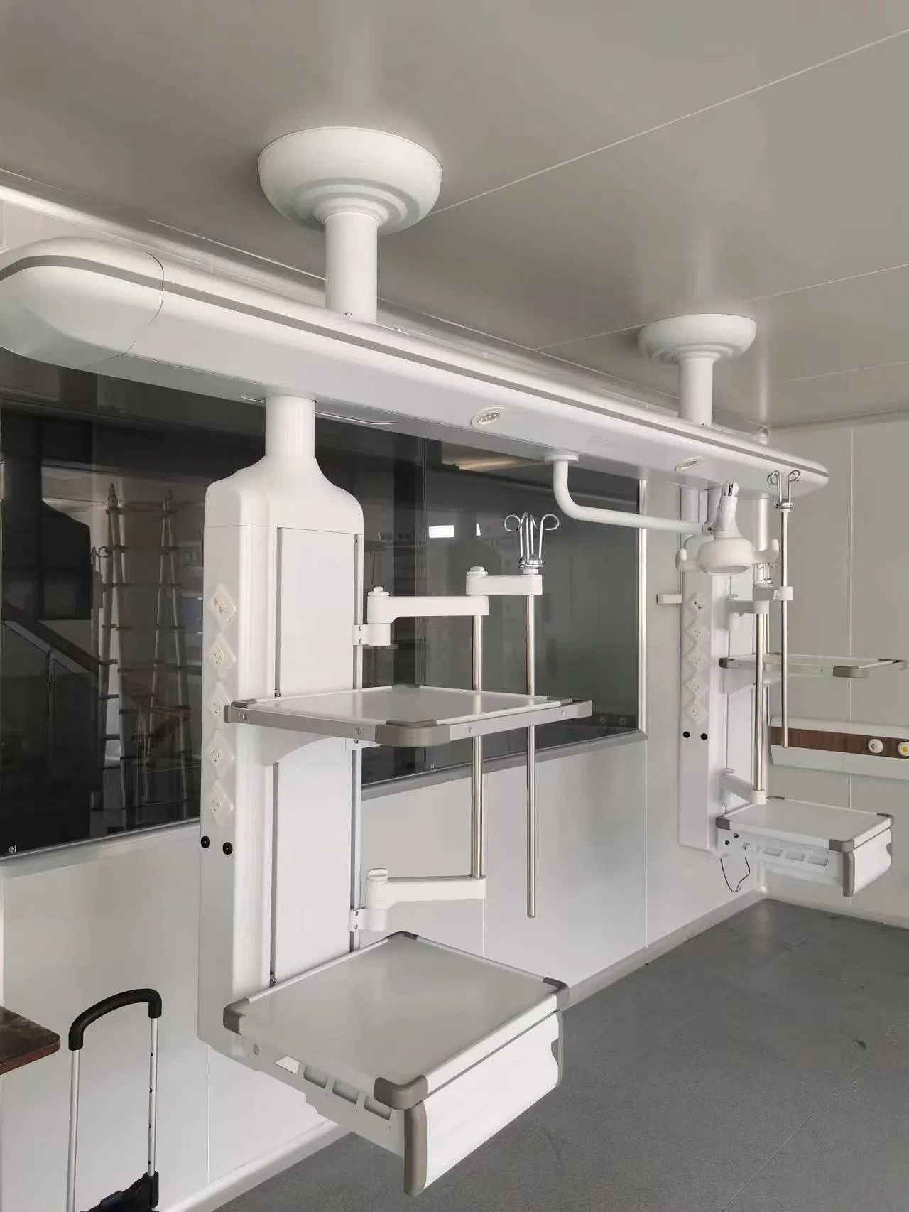 Medical ICU Ceiling Pendant Bridge Type Surgical Pendant Apart Dry-Wet Pendants