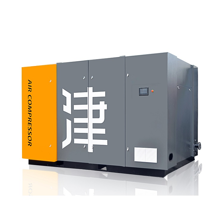 22kw 30HP 10 Bar Industrial Oil Free Rotary Screw Air-Compressor (with Double Compression and Permanent Magnet for Oilless Medical and Food in Shanghai)