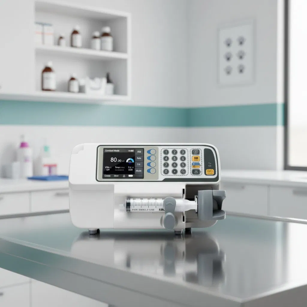 High Precision Human Vet Infusion Pump Portable Medical Pump for ICU