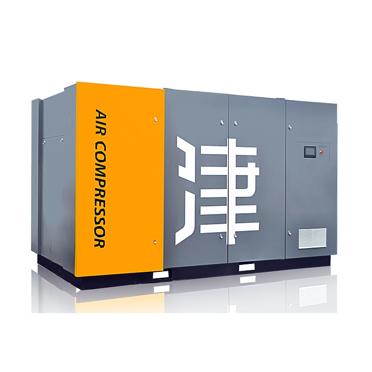 22kw 30HP 10 Bar Industrial Oil Free Rotary Screw Air-Compressor (with Double Compression and Permanent Magnet for Oilless Medical and Food in Shanghai)