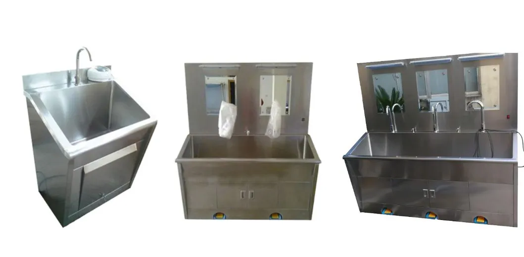 Scrub Sink Capacity Options