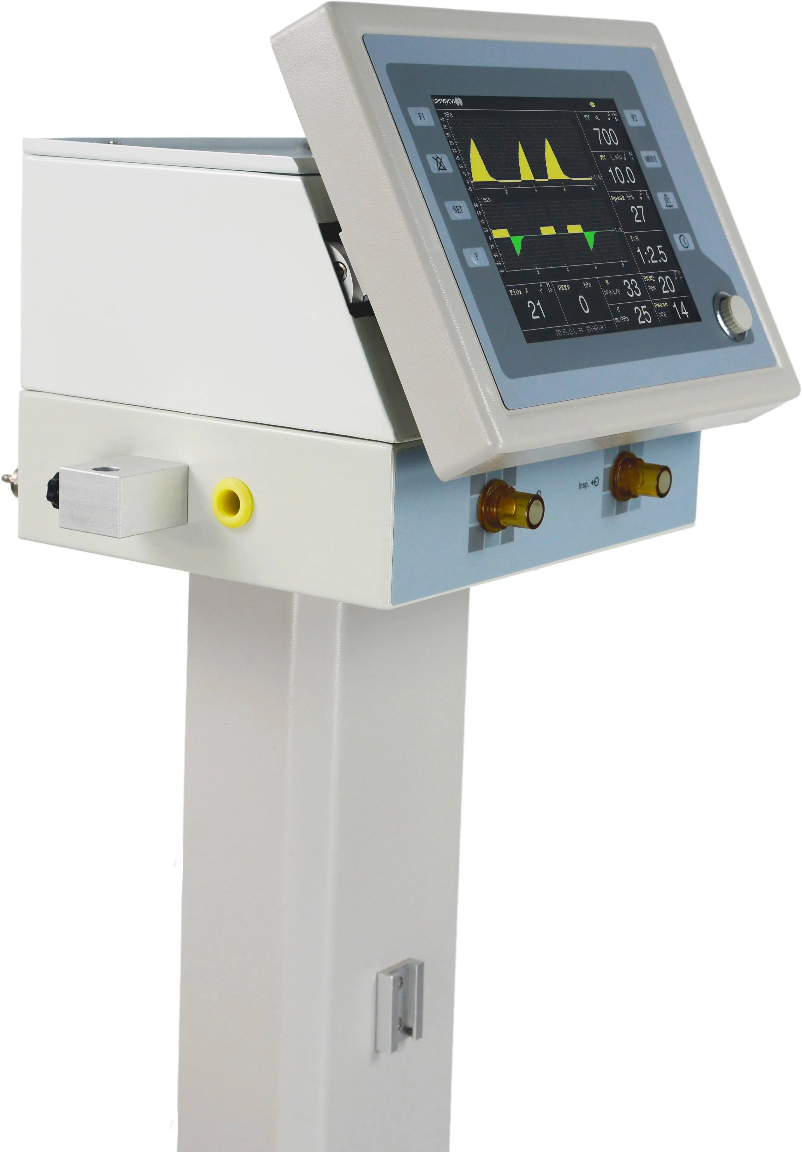 Practicalrespiratory Medical Equipment ICU Portable Ventilator Jinling PA900b