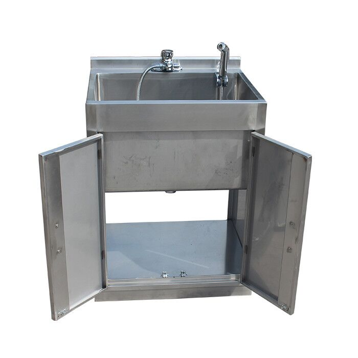 Wash Sink Stainless Steel Hospital Surgical Scrub Sink Medical Basin Sink Price for Animal Clinic