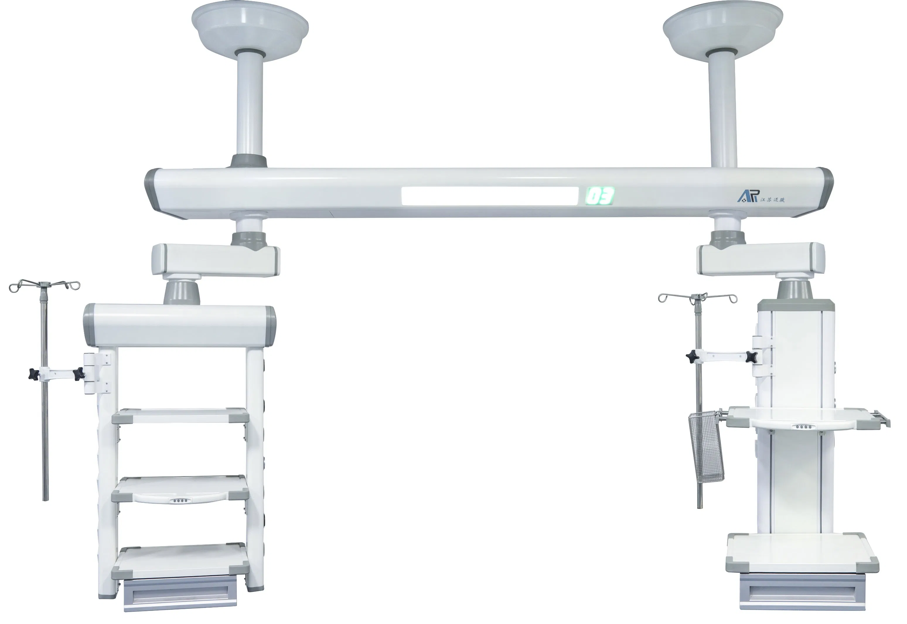 Hospital OEM Medical Bridge Pendant Rail System for ICU Surgical Room