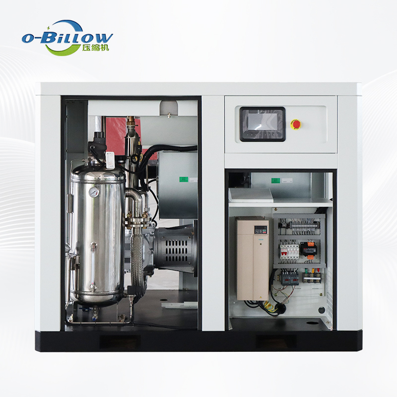 22kw Oil-Free Screw Air Compressor, Water-Lubricated for Medical &amp; Food