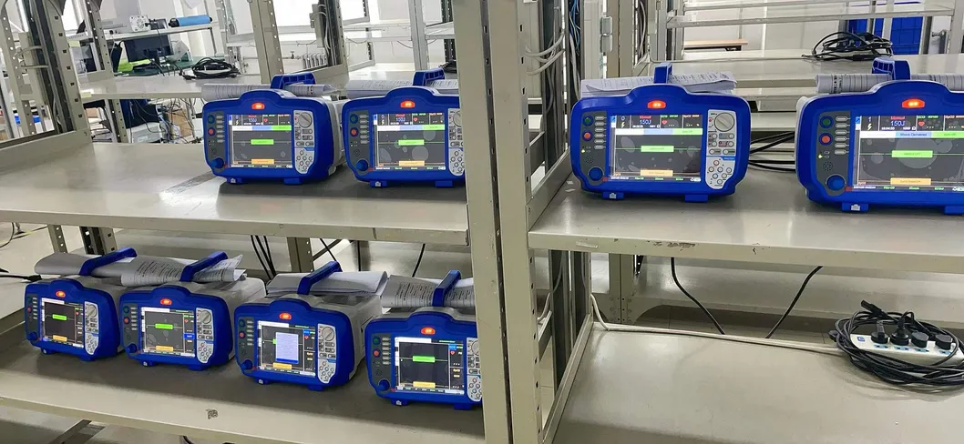 Defibrillator Side View