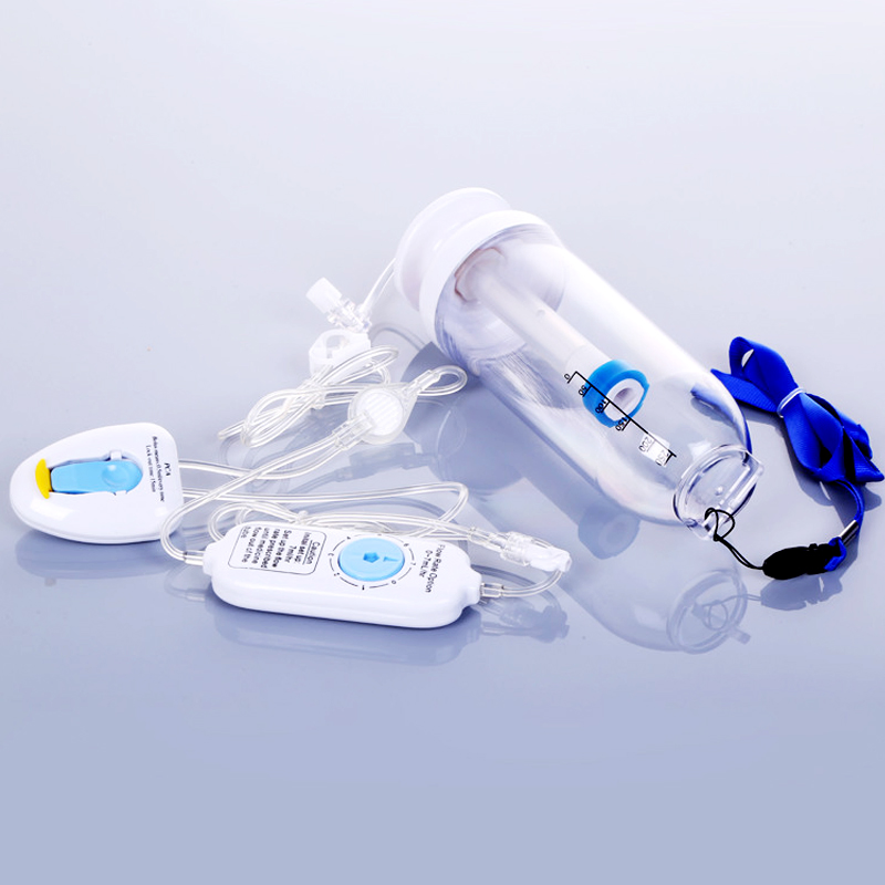 Easy to Control Infusion Pump with Elastic Silicon Capsule