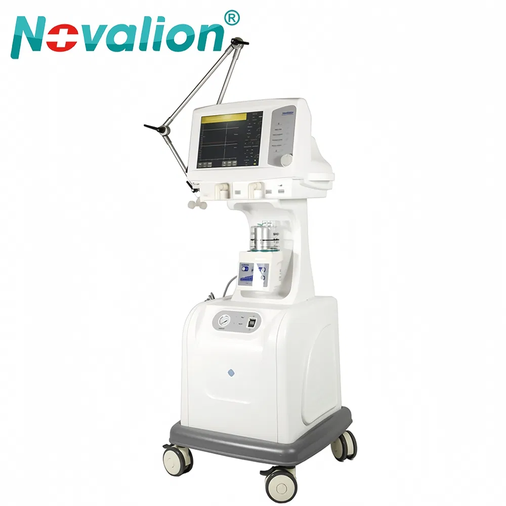 Medical Hospital ICU Ventilator for Neonatal Child Adult, CE ISO13485, Accurate Safe Machine, Therapy Emergency Surgical Ventilation