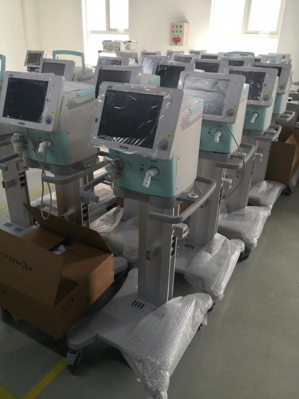 My-E005D Ce Approved Trolley ICU Medical Ventilator Price