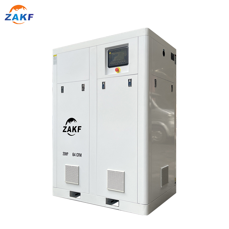 Chinese Manufacturer Industrial Electric 3.7kw 5.5kw Dentist Medical Silent Oil Free Less Scroll Head Pump Element Screw Air Compressor