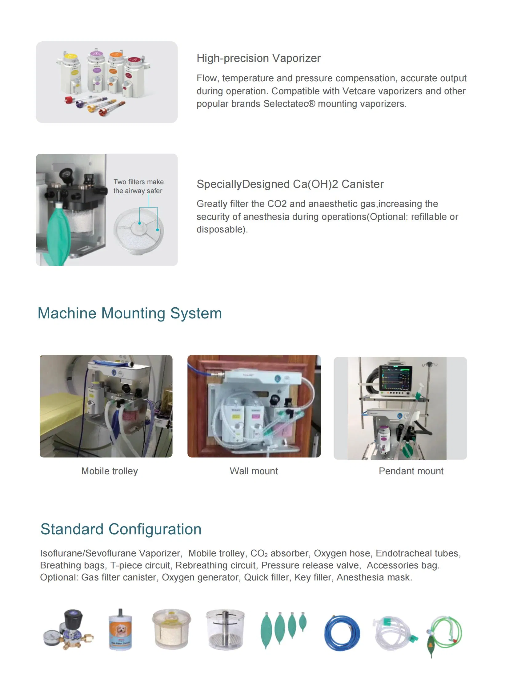 Veterinary Anesthesia Machine Detail 3