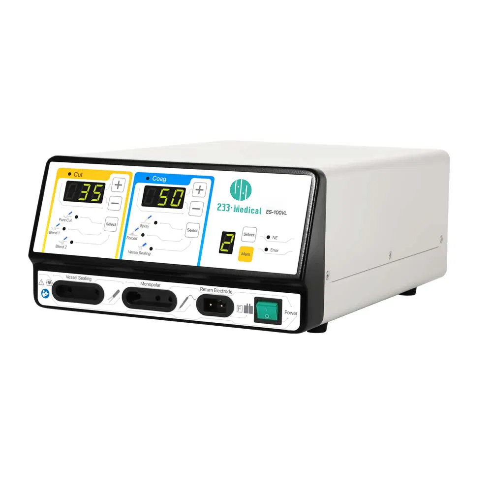 Medical Esu Electrosurgical Unit Human Vet Use High Frequency Generator Bipolar Monopolar