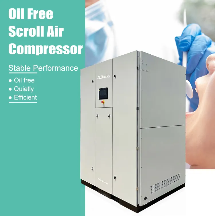 Industrial Oil-Free Scroll Air Compressor RO-44A