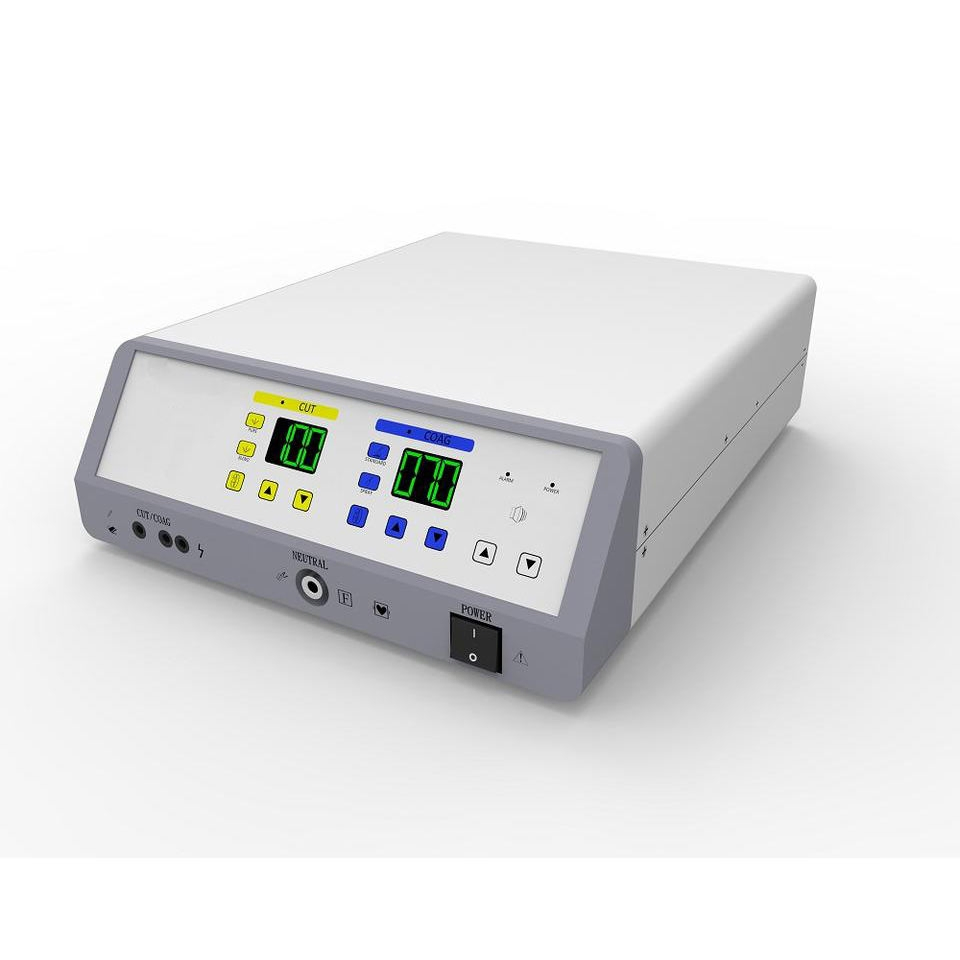 LCD Display High Frequency Diathermy Esu Electrosurgical Generator Cautery Electrosurgical Unit