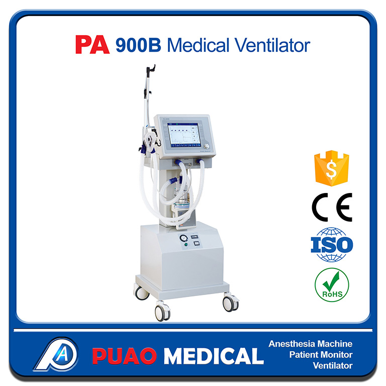 Practicalrespiratory Medical Equipment ICU Portable Ventilator Jinling PA900b